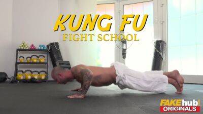 Kung Fu class gets crazy with tall skinny squirter - sexu.com - Hungary