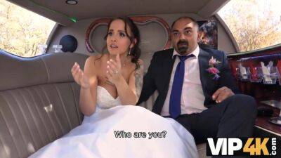 Jennifer Mendez - VIP4K. Excited girl in wedding dress fools around not with future hubby - Jennifer mendez - xtits.com